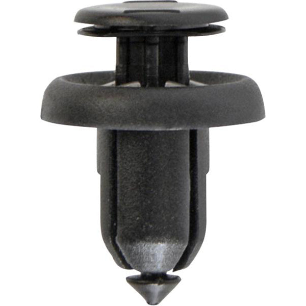 Push Rivet Bumper Clip - For Honda, Black, Ø19.5 x S13mm, Hole Ø9.5mm Pack of 20
