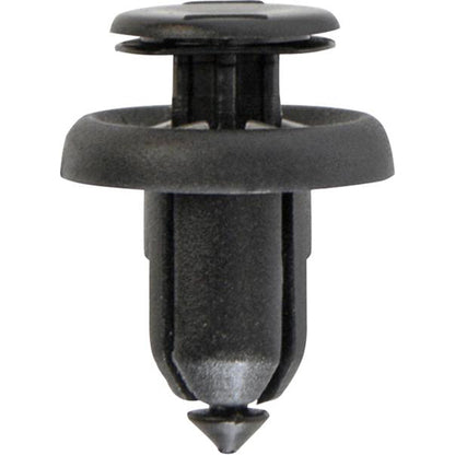 Push Rivet Bumper Clip - For Honda, Black, Ø19.5 x S13mm, Hole Ø9.5mm Pack of 20