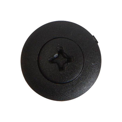 Bumper Clips Ø7mm Hole Ø17mm Flange x11mm Stem Black Fits Toyota Mitsubishi Pack of 20