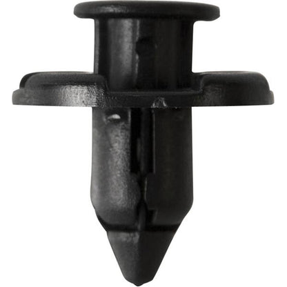 Push-Type Bumper Retainer - For Daihatsu/Nissan/Mitsubishi/Toyota, Black, Ø20 x S9mm, Hole Ø8mm Pack of 50