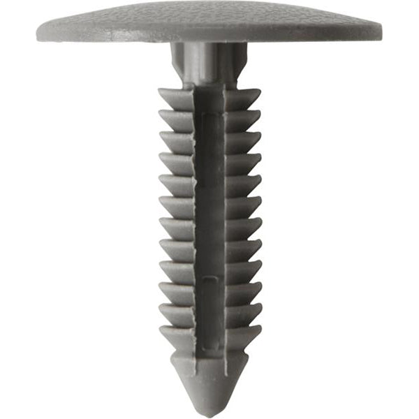 Panel Retainers - Ø26.5mm x H32mm, Ø6mm Hole, Grey, Fits Ford/VW/Chrysler/Peugeot/Renault Pack of 50