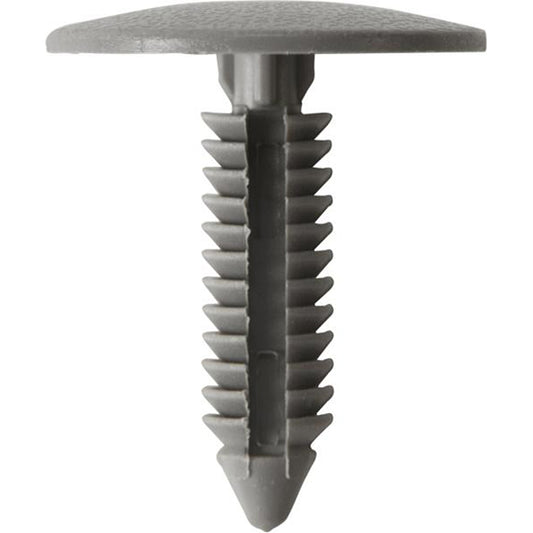 Panel Retainers - Ø26.5mm x H32mm, Ø6mm Hole, Grey, Fits Ford/VW/Chrysler/Peugeot/Renault Pack of 50
