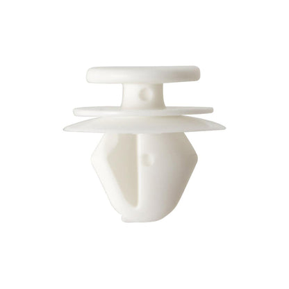 Panel Clip - For Peugeot/Renault, White, Ø18.5 x H18mm, Hole Ø10mm Pack of 50