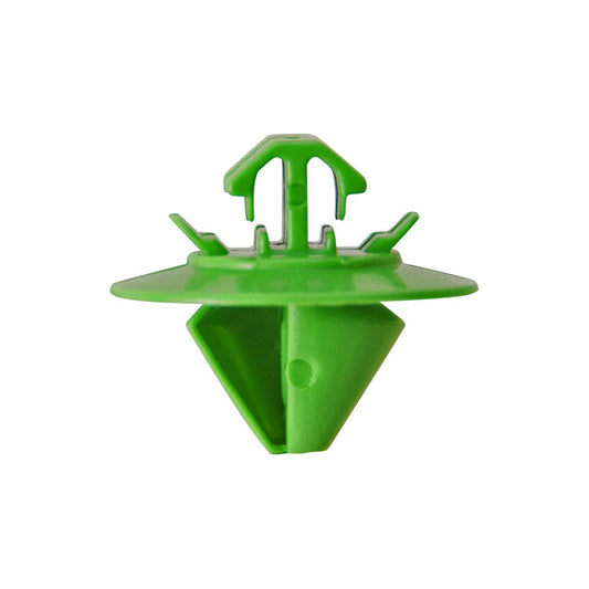 Moulding Clip - 18.5 x 17mm, Hole Ø10, Green, Fits CITROËN Pack of 50