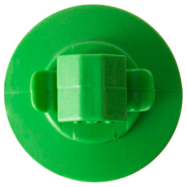 Moulding Clip 18.5x17mm Hole Ø10mm Green Fits Citroën Pack of 50