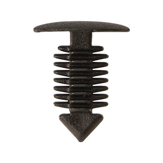 Trunk Lining Retainer - Ø14mm x H17mm, Ø7mm Hole, Black, Fits Citroën/Fiat/Peugeot Pack of 50