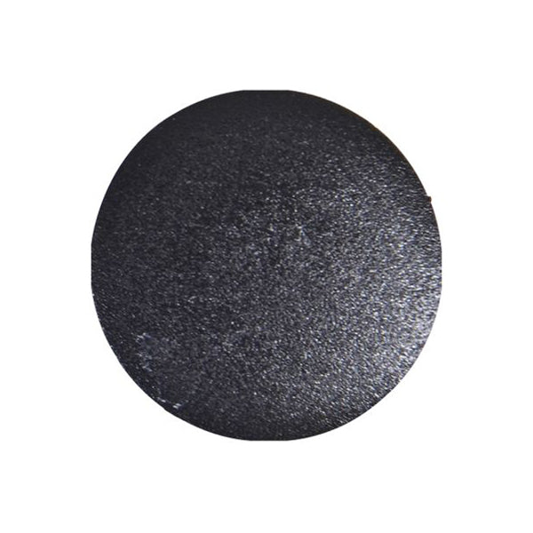 Trim Buttons - Fir Tree, Long Stem, Ø18mm x H28mm, Ø6mm Hole, Black Pack of 50