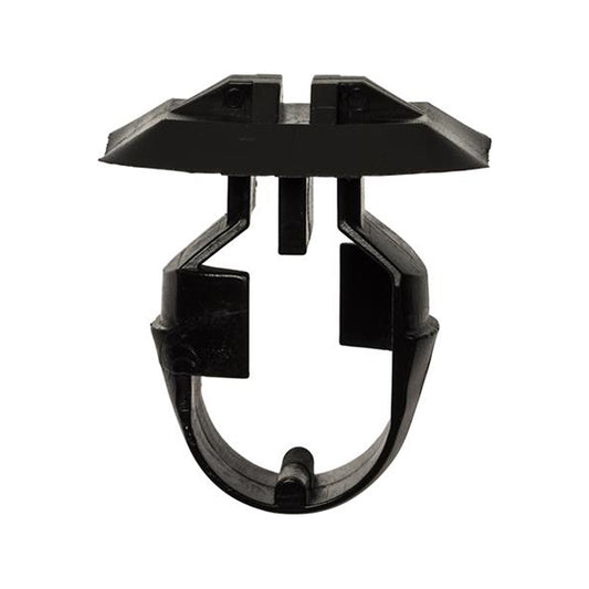 Side Skirt Clips - 29 x 20 x 33mm, Black Pack of 10