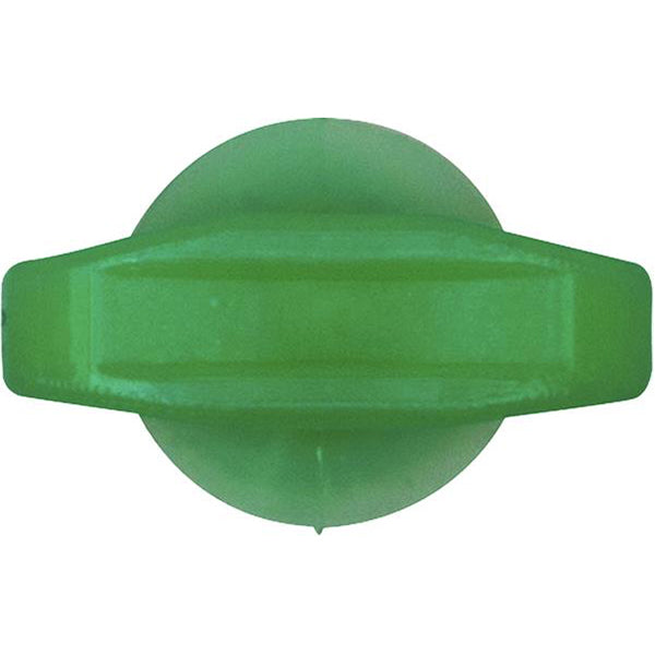 Door Weatherstrip Clips Green Ø4mm Hole 15x9.5x15mm Pack of 20
