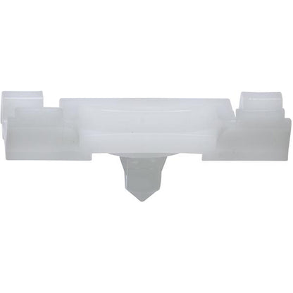 Side Skirt Moulding Clip - 41 x 21 x 16mm, White Pack of 20