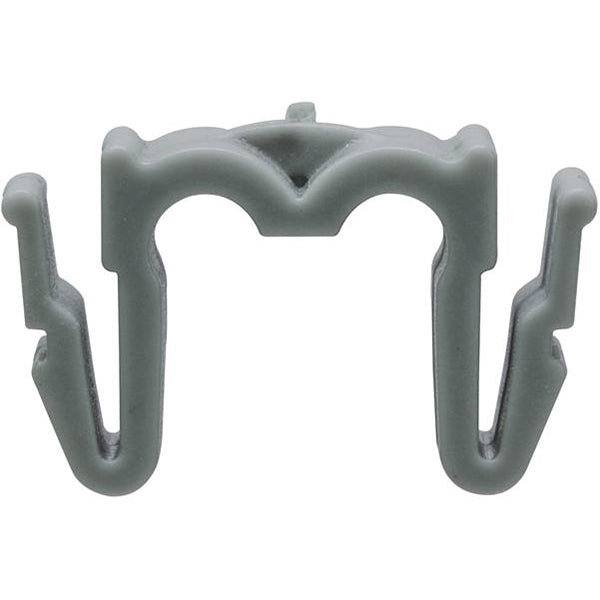 Side Skirt Moulding Clip - 25 x 12 x 16mm, Grey Pack of 20