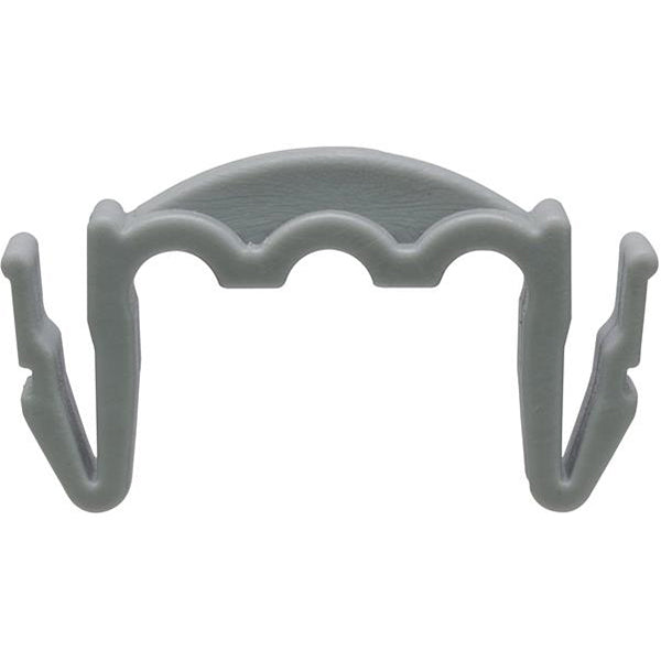 Hose Holder Clip - 33 x 12 x 18mm, Grey Pack of 20
