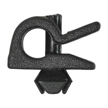 Bonnet Bar Clips - 17 x 10 x 14mm, Black Pack of 20