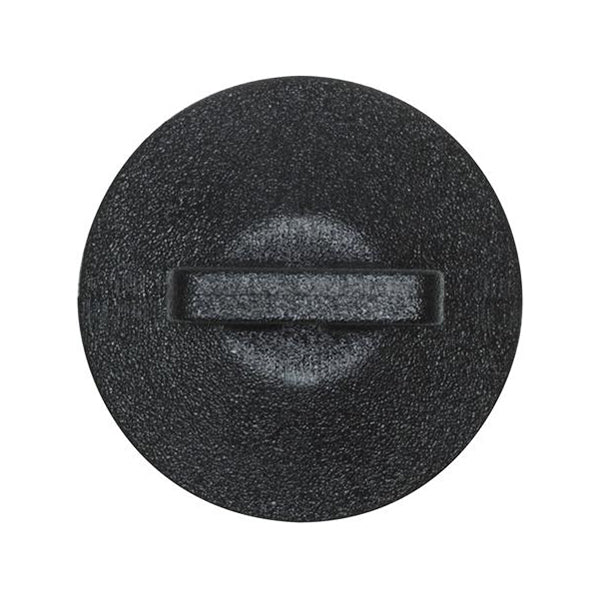 Bonnet Insulator Clips Ø24.5xH18.5mm Black Pack of 20