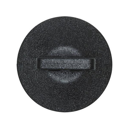 Bonnet Insulator Clips Ø24.5xH18.5mm Black Pack of 20