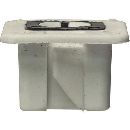 Headlight Clip - 30.5 x 24 x 15.5mm, Beige/Black Pack of 10