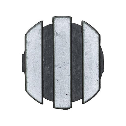 Engine Cylinder Head Cover Clips 28x32x14mm Black Silver Pack of 10