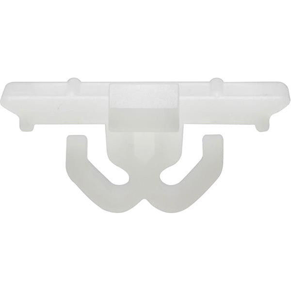 Exterior Side & Door Moulding Clip - 20 x 20 x 9mm, White Pack of 20