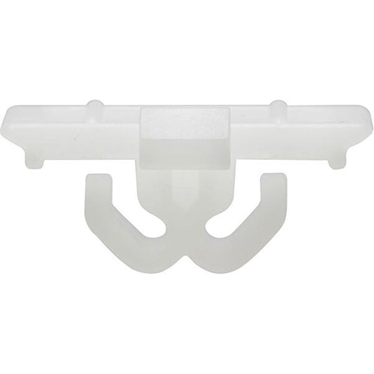 Exterior Side & Door Moulding Clip - 20 x 20 x 9mm, White Pack of 20