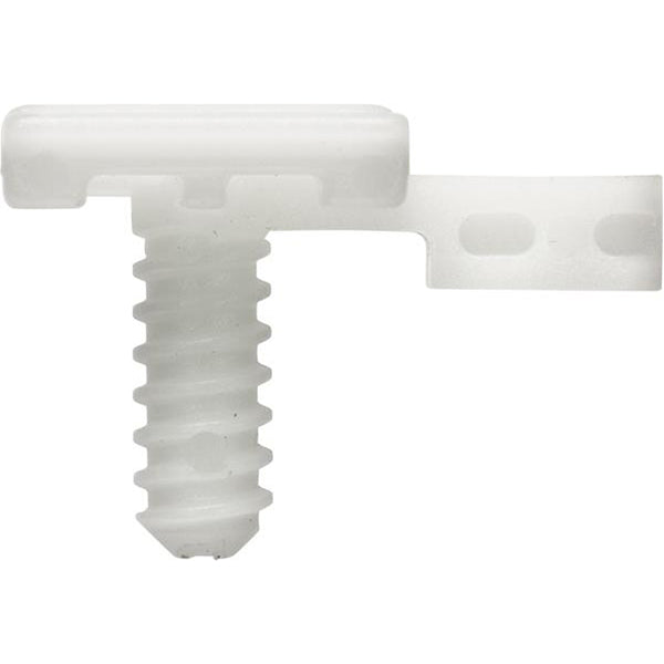 Moulding Clip - 23.5 x 20 x 15.5mm, White Pack of 10
