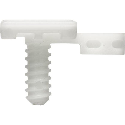 Moulding Clip - 23.5 x 20 x 15.5mm, White Pack of 10