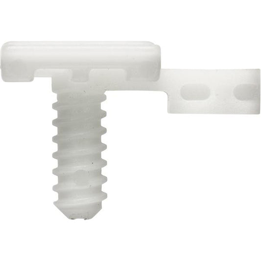 Moulding Clip - 23.5 x 20 x 15.5mm, White Pack of 10