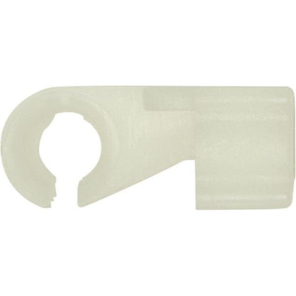 Door Lock Rod Clip 23x9.5x18mm Hole Ø8mm Natural Pack of 20