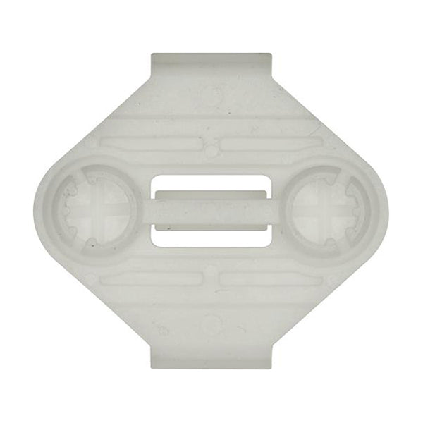 Moulding Clip 38x34x15mm White Pack of 10