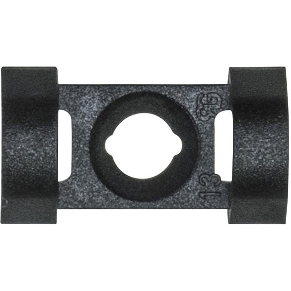 Fender Mounting Retainer 20x11x7mm Black Pack of 10