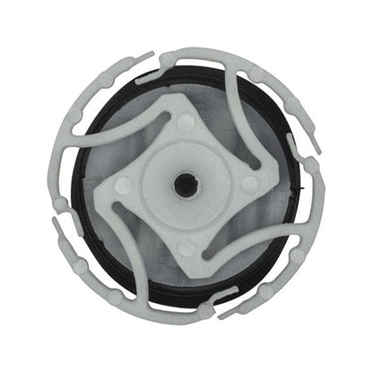 Door Trim Panel Retainer - For PSA/Opel/Peugeot/Citroën Hybrids, White/Black, Ø21.5 x H20mm, Hole Ø10mm Pack of 20