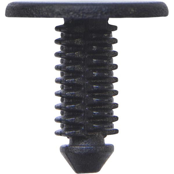 Fir Tree Retainers - Ø18mm x H19mm, Ø6mm Hole, Black, Fits Peugeot Pack of 50