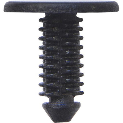 Fir Tree Retainers - Ø18mm x H19mm, Ø6mm Hole, Black, Fits Peugeot Pack of 50