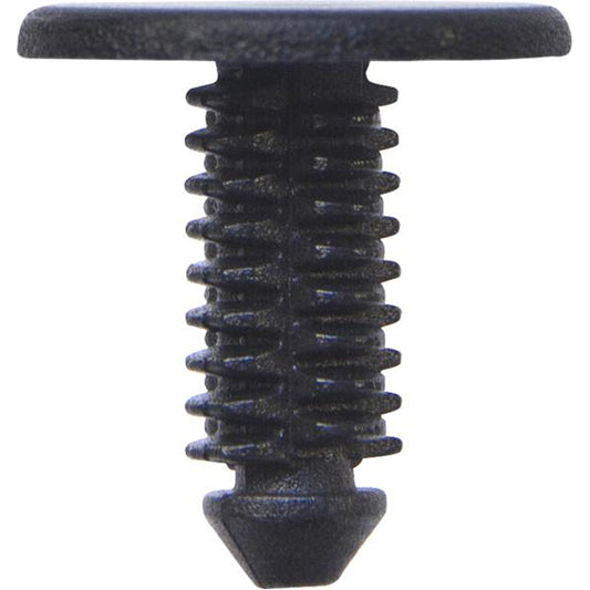 Fir Tree Retainers - Ø18mm x H19mm, Ø6mm Hole, Black, Fits Peugeot Pack of 50