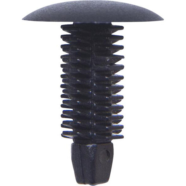 Fir Tree Retainers - Ø18.5mm x H23.8mm, Ø8mm Hole, Black Pack of 50
