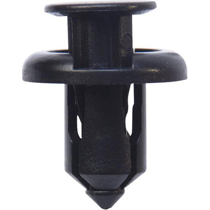 Push Rivet - For GM, Black, Ø19.5 x S13mm, Hole Ø9.5mm Pack of 50