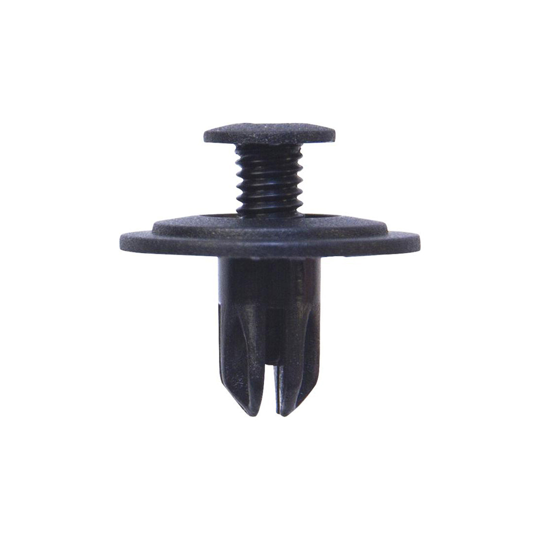 Screw Rivets - Ø8mm Hole, Ø18mm Flange x 13mm Stem, Black, Fits Ford/Hyundai/Kia/Mazda Pack of 50
