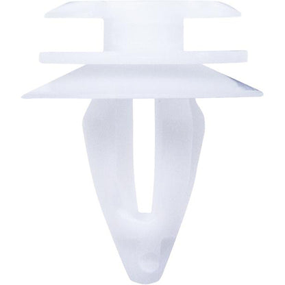 Moulding Clip - For BMW/Ford, White, Ø18 x H21mm, Hole Ø9mm Pack of 50