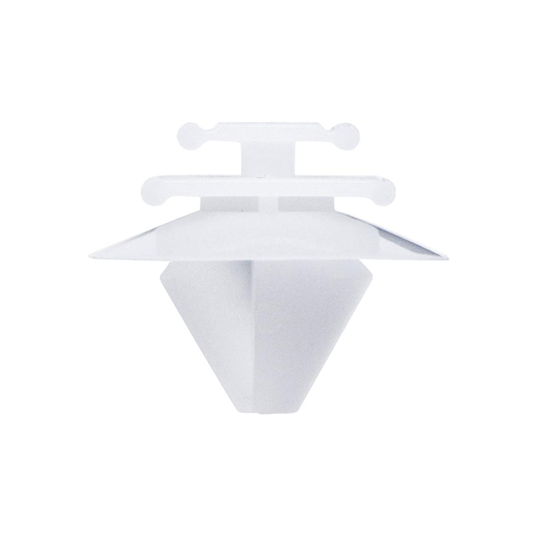 Moulding Clip - 20 x 16mm, Hole Ø10, White, Fits PEUGEOT Pack of 50