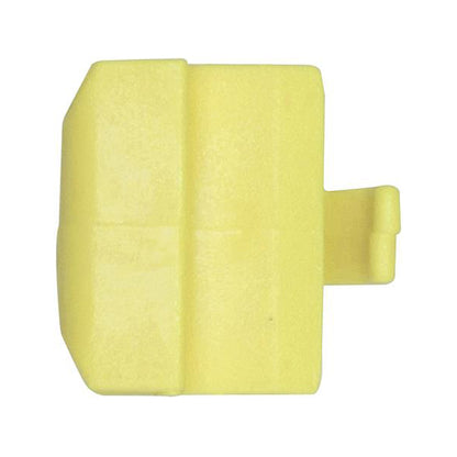 Retaining Clip 16x16x10mm Yellow Pack of 20