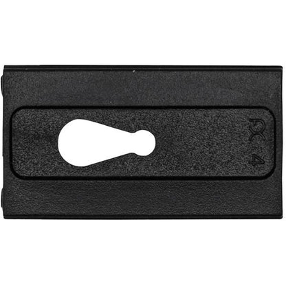 Window Edge Clips 36x20x12mm Black Pack of 10