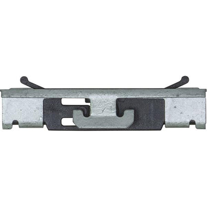 Window Clip + U-Clip 40.5x11x8.5mm Black Dacromat Pack of 10
