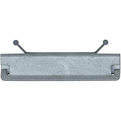 Window Clip + U-Clip 40x14x8mm Black Dacromat Pack of 10