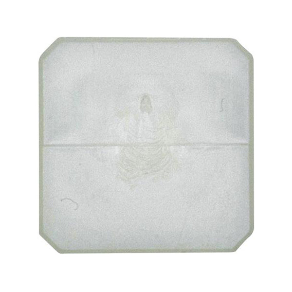 Moulding Clip 16x16x16mm Hole Ø8mm White Pack of 20