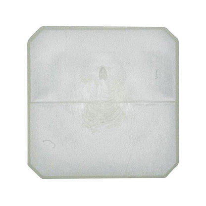 Moulding Clip 16x16x16mm Hole Ø8mm White Pack of 20
