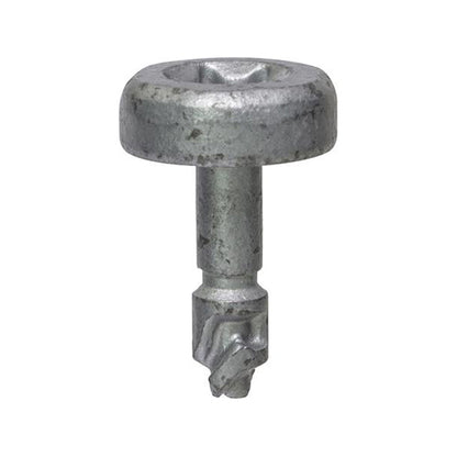 Radiator Upper Insulator Screw - Ø14 x H21mm, Dacromat Zinc Plated Pack of 5