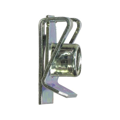 Prestole Cage Nut M5 Thread 15.5x12x6mm Zinc Plated Steel Pack of 20