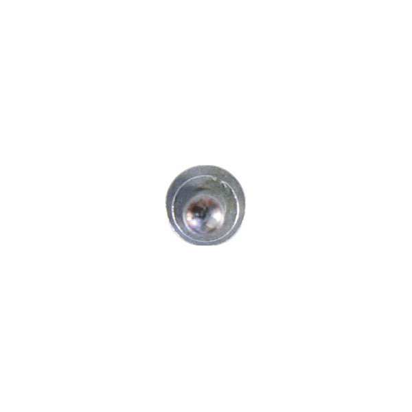Trim Fixing Rivets - 2.4mm Ø x 5mm Length, 4.8mm Flange Ø, Aluminium Pack of 50