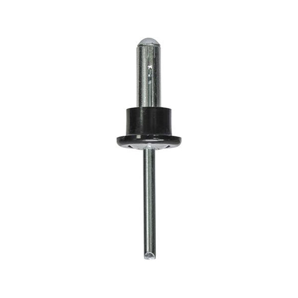 Plastic Rivet - 14mm Ø x 30mm Length, Hole Ø13.5mm, Black Pack of 10
