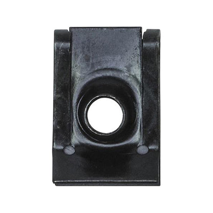 Speed Nut - M6 Thread, 16 x 24 x 12mm, Black Plated Steel Pack of 20