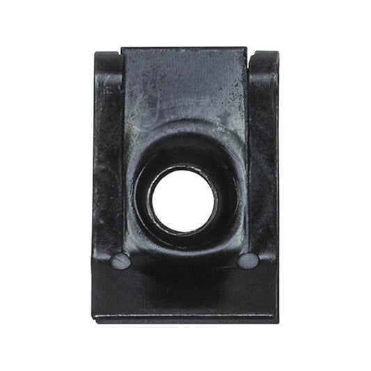 Speed Nut - M6 Thread, 16 x 24 x 12mm, Black Plated Steel Pack of 20